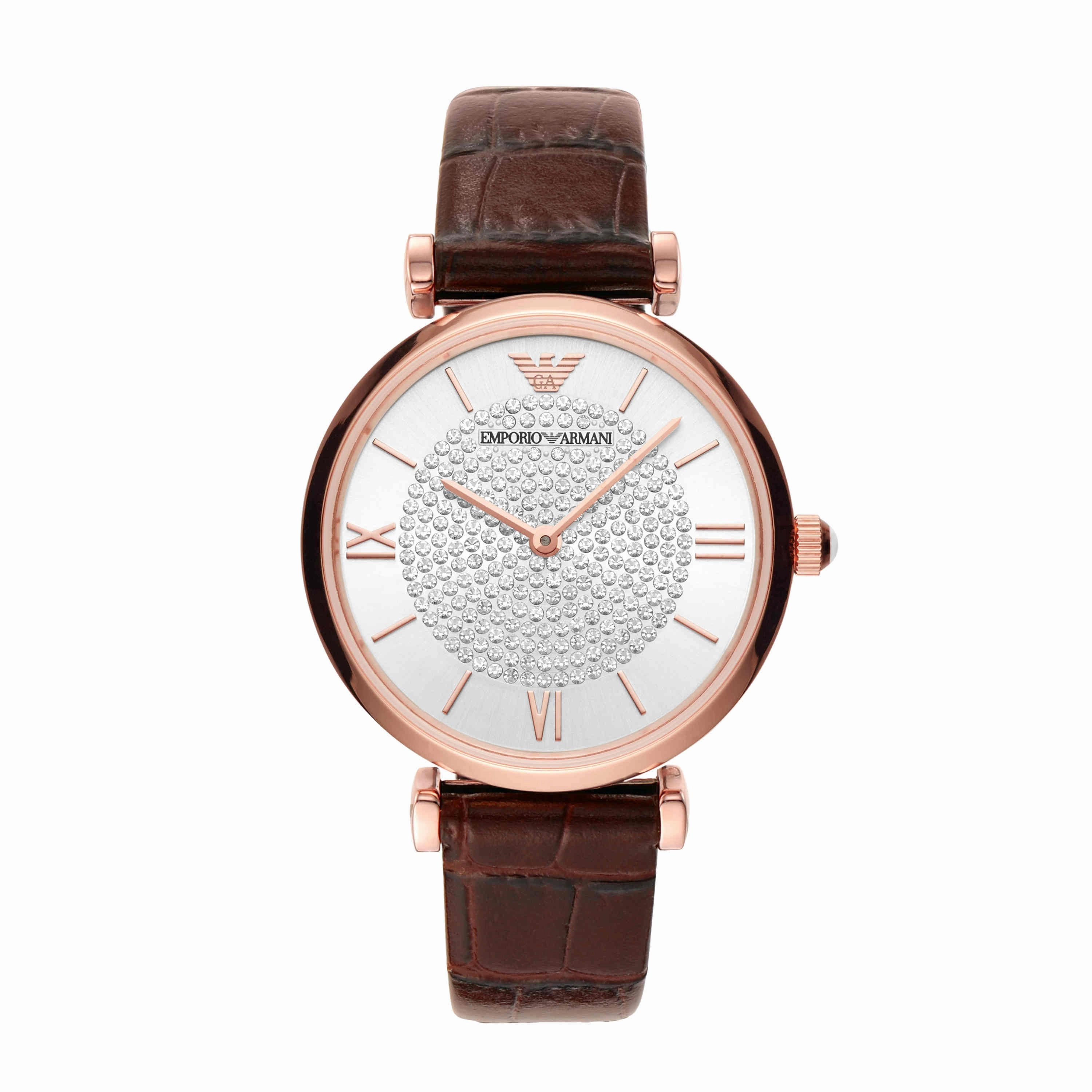 Emporio Armani Purple Analogue Watch AR11269