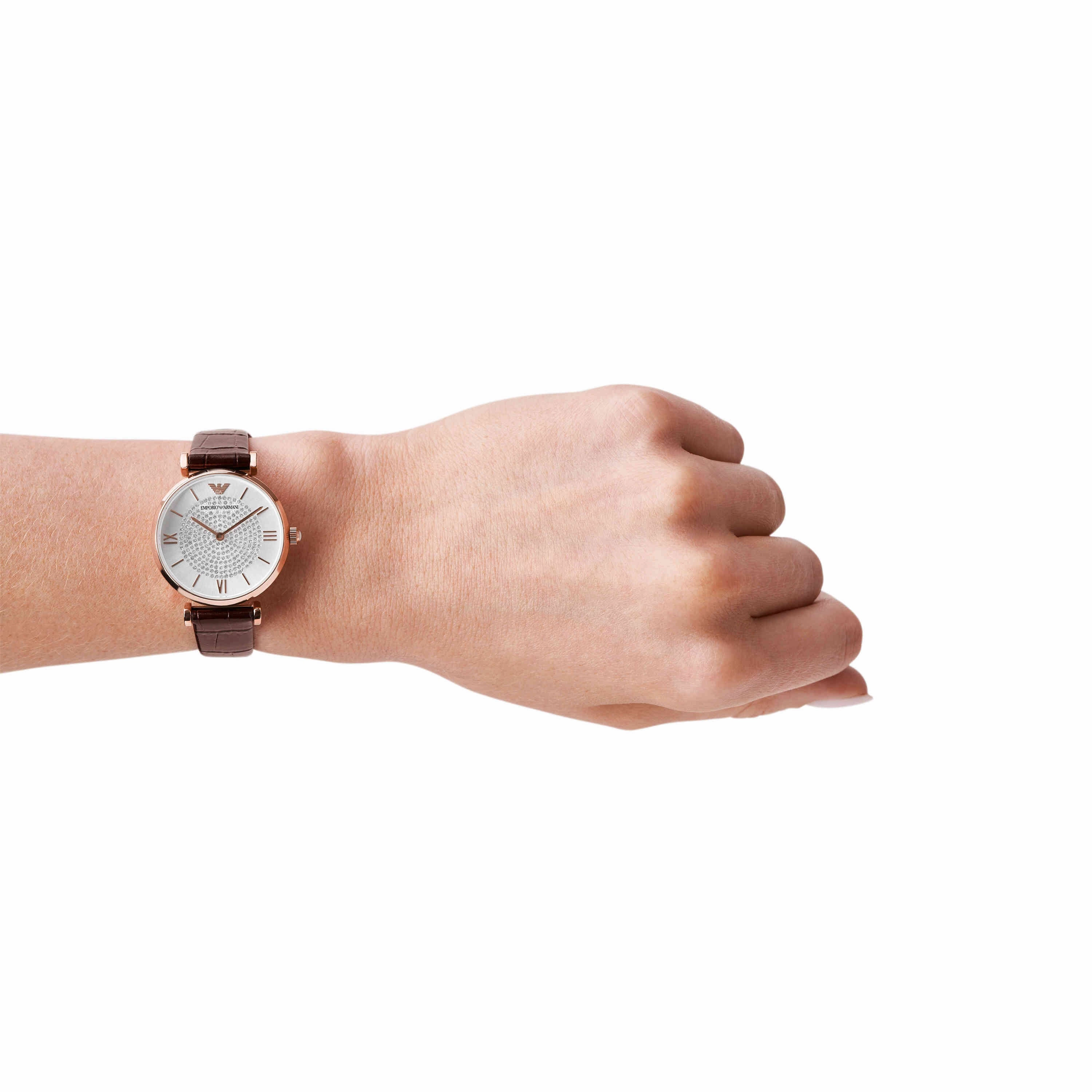 Emporio Armani Purple Analogue Watch AR11269