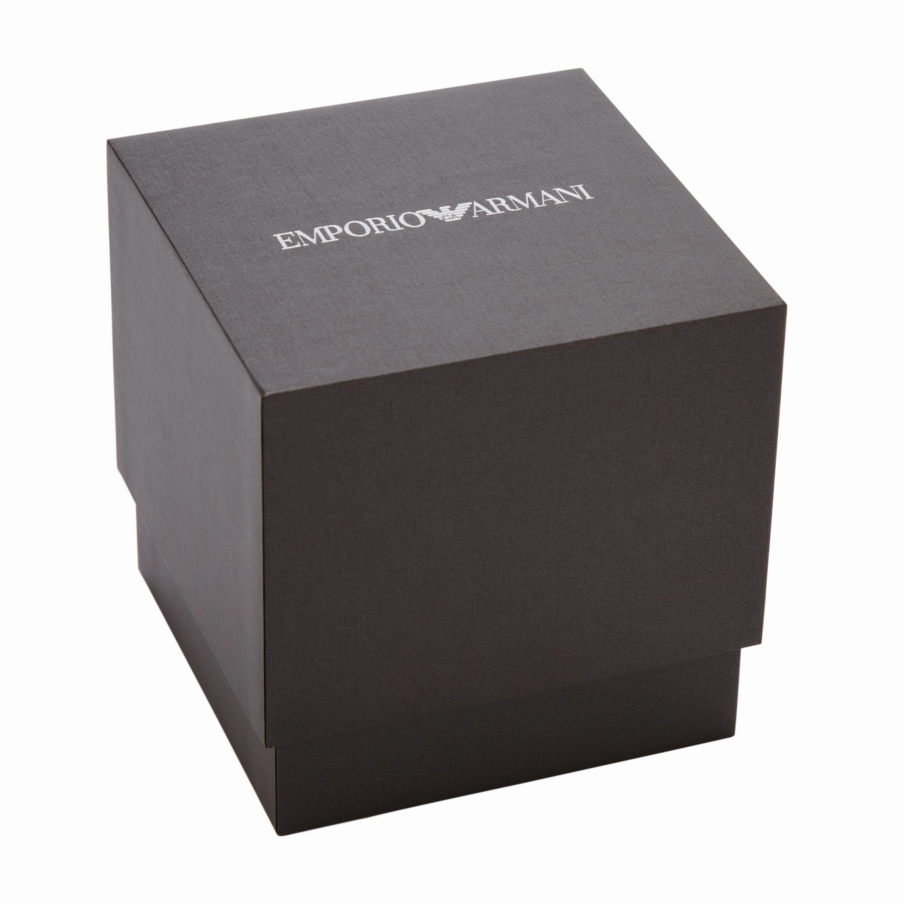 Emporio Armani Two-Hand Mother of Pearl Dial Stainless Steel Watch AR11625
