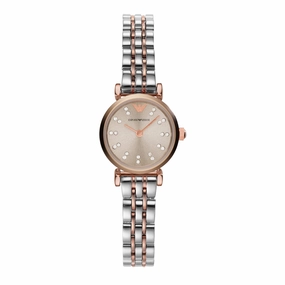 Emporio Armani Two Tone Analogue Watch AR1841