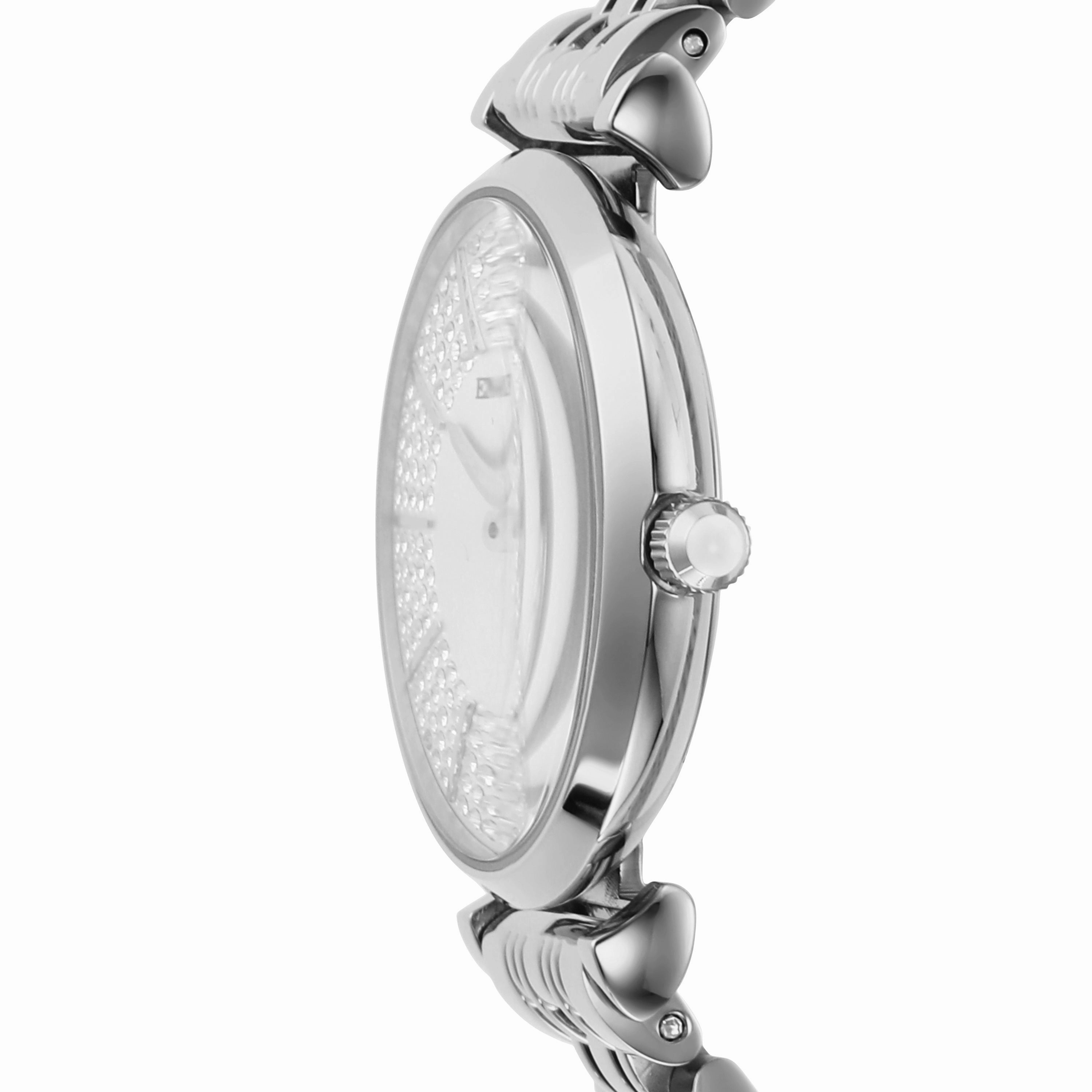 Emporio Armani Women's Silver Stainless Steel Watch AR11445