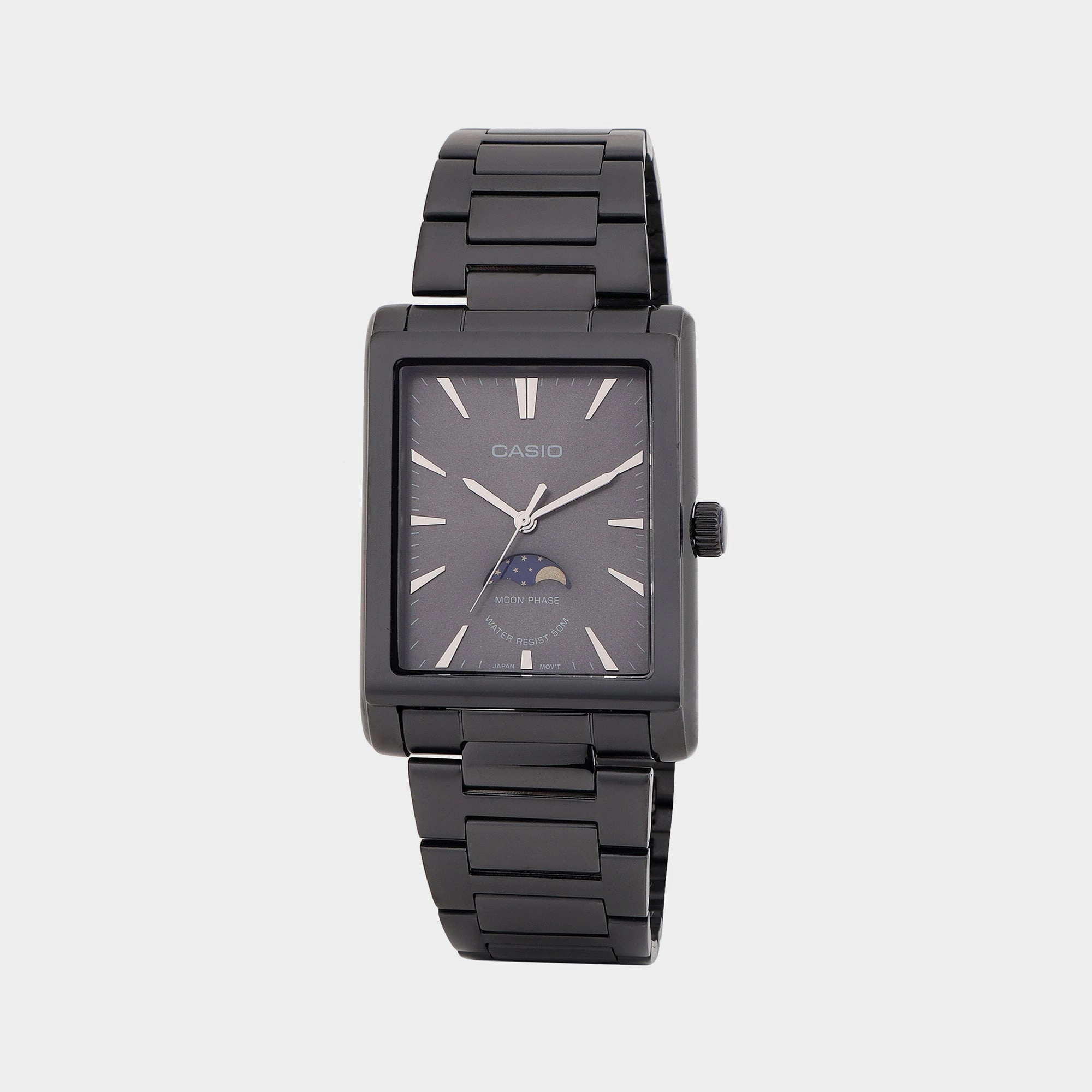 Enticer Black Men's Analog Stainless Steel Watch A2169 - MTP-M105B-1AVDF