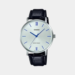 Enticer Men's Analog Leather Watch A1617 - MTP-VT01L-7B1UDF