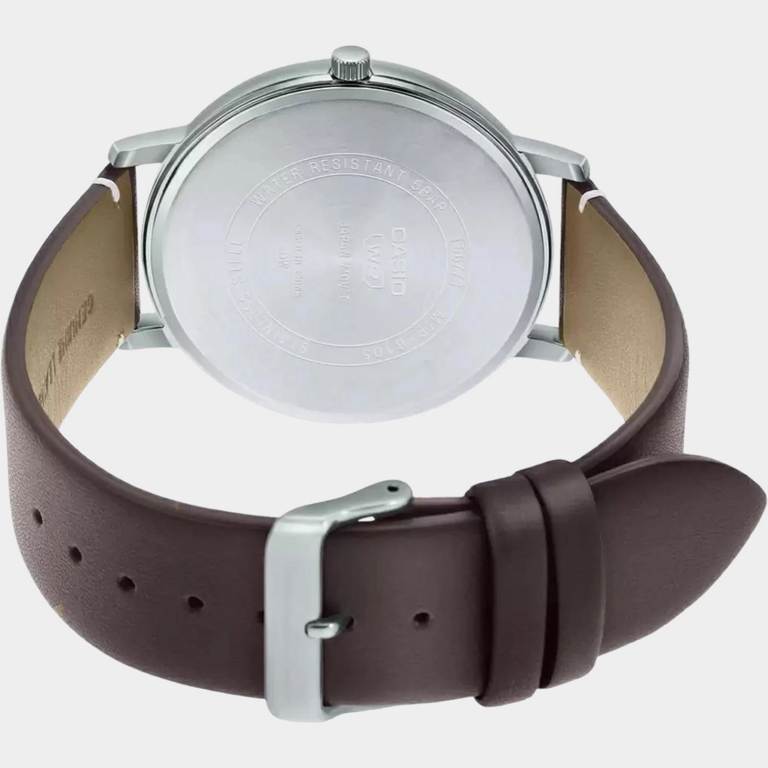 Enticer Men's Analog Leather Watch A1879 - MTP-B105L-9AVDF