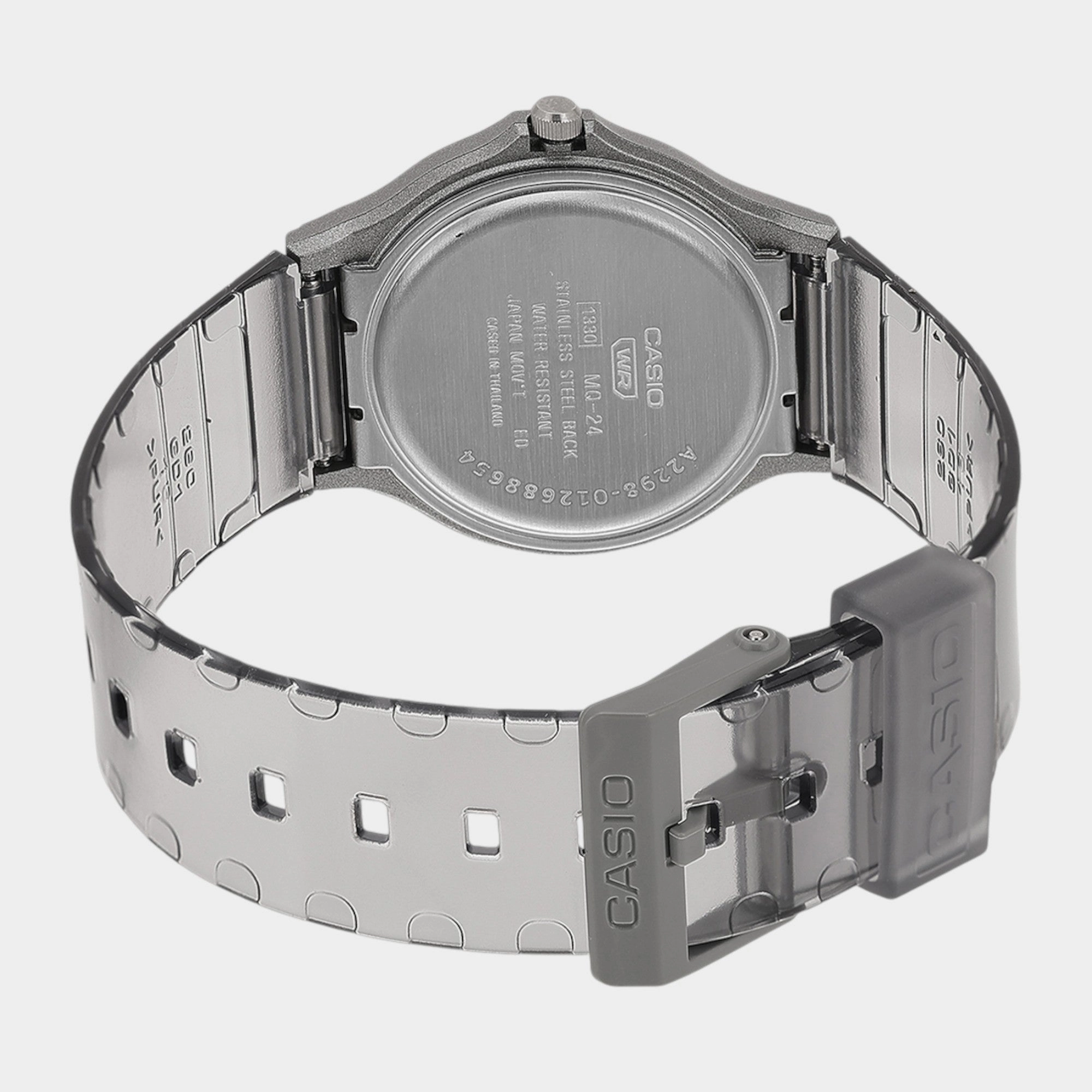 Enticer Women Quartz Grey Dial Analog Resin Watch MQ-24S-8BDF - A2298