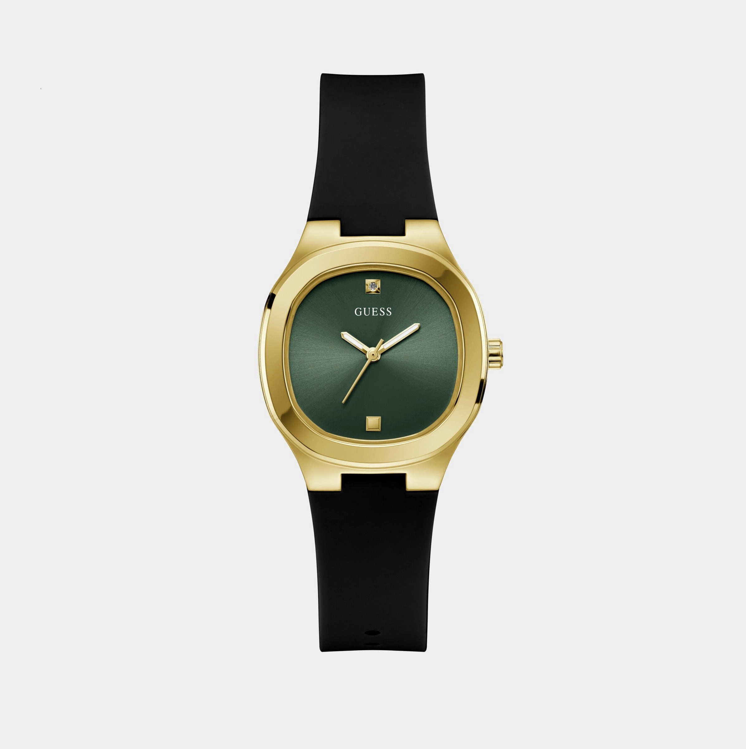 Eve Women's Green Analog Silicone Watch GW0658L1