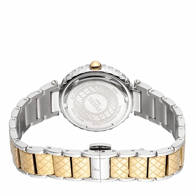 Ferre Milano  Women's White MOP Dial Stainless Steel  Watch