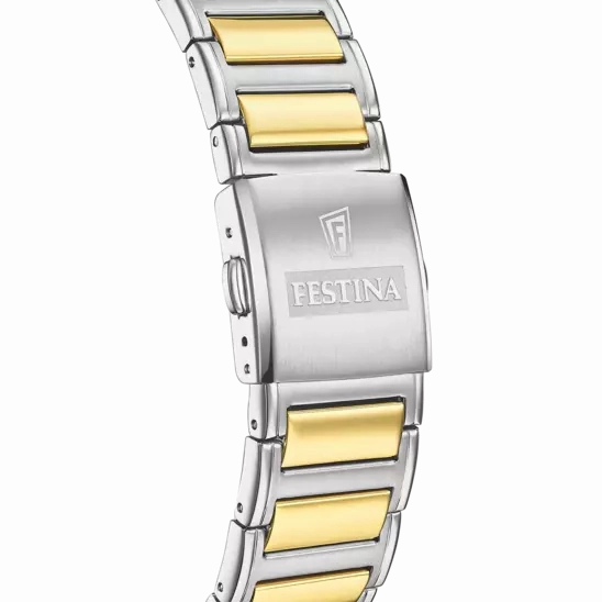 Festina Blue Dial Stainless Steel Strap Men's Watch F20637/6