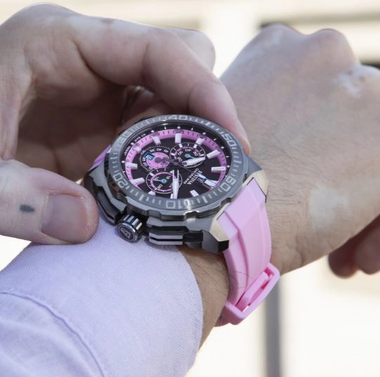 Festina Chrono Bike Pink Rubber Strap Watch f20725/2