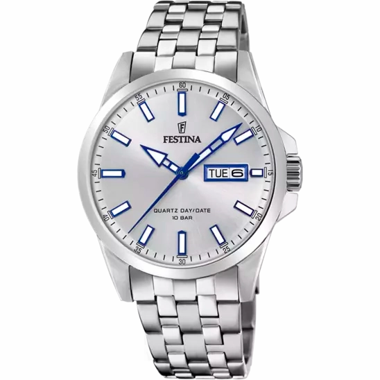 Festina Elegance Silver Steel Wristwatch F20357/1