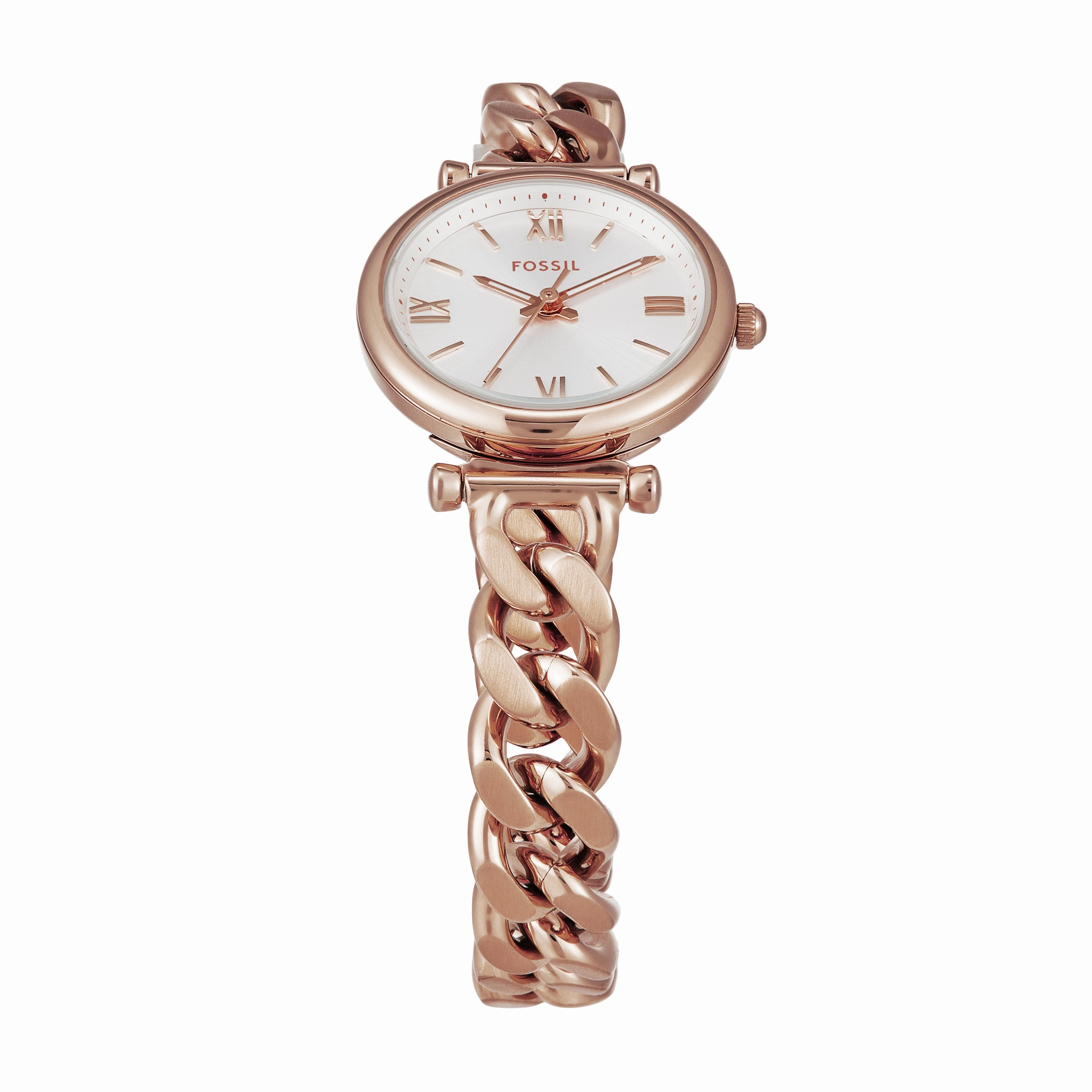 Fossil Carlie Rose Gold-Tone Stainless Steel Women's Watch ES5330
