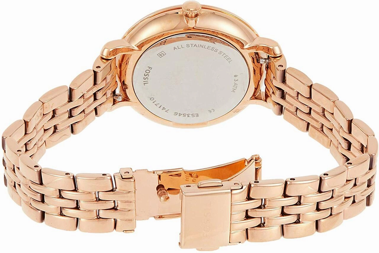 Fossil Jacqueline Rose Gold-Plated Watch ES3546