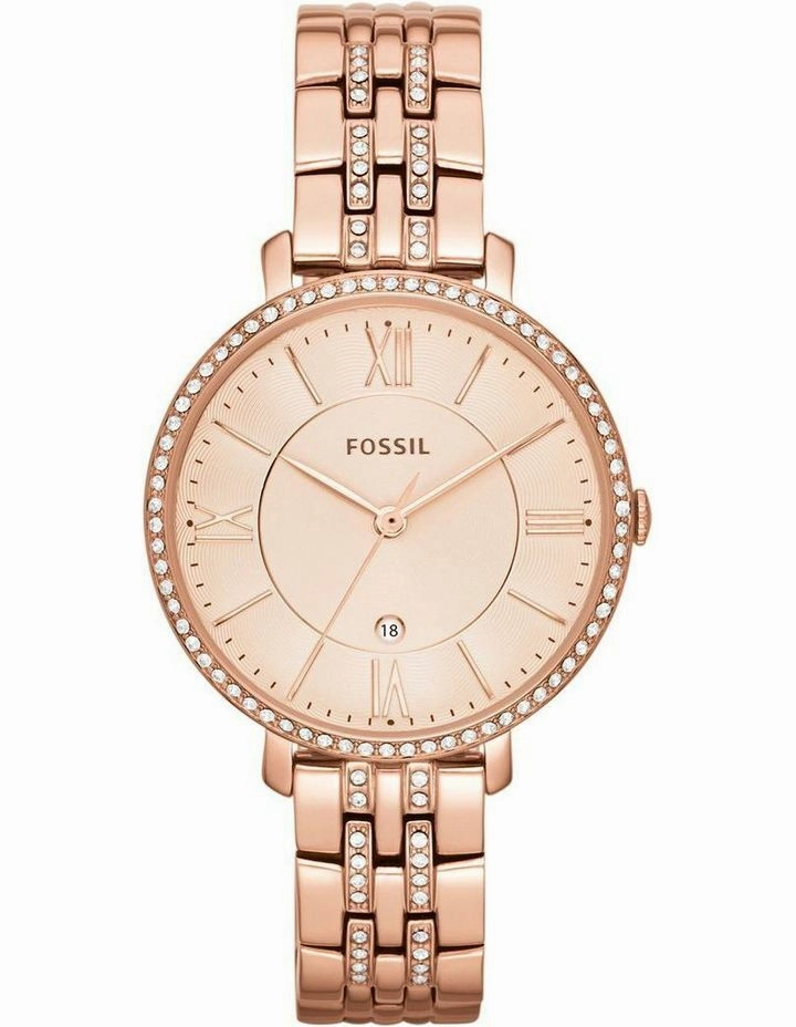 Fossil Jacqueline Rose Gold-Plated Watch ES3546