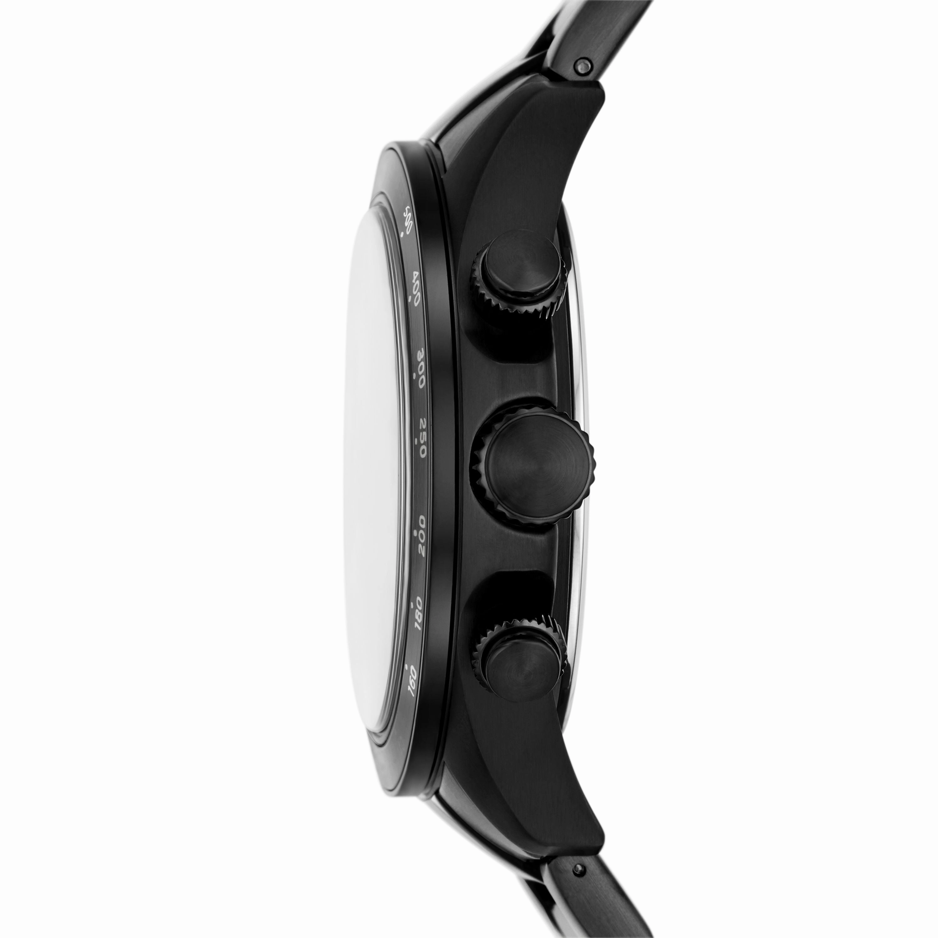 Fossil Men's Autocross Multifunction, Black Stainless Steel Watch