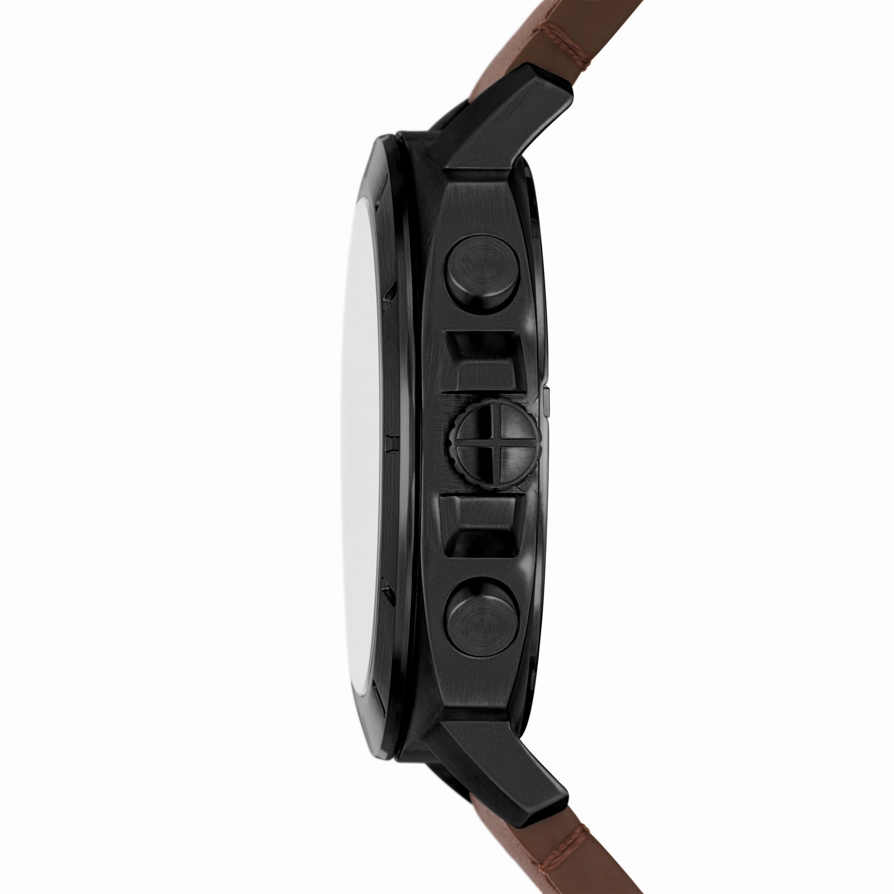 Fossil Men's Privateer Chronograph, Black Stainless Steel Watch