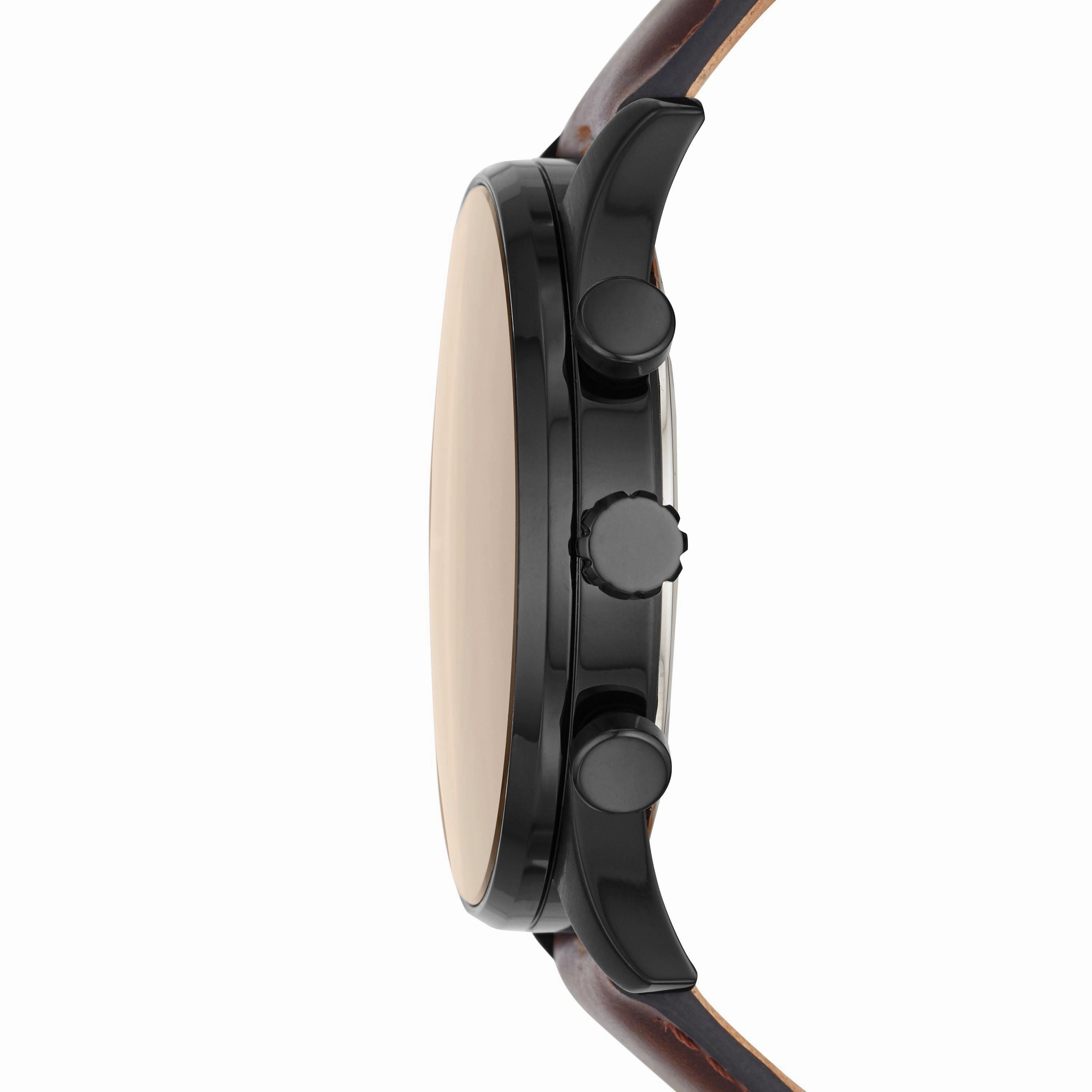Fossil Men's Sullivan Multifunction, Black-Tone Stainless Steel Watch