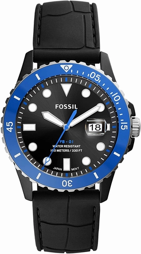 Fossil Modern Edge Black Dial Men's Watch by Fossil - CE5023