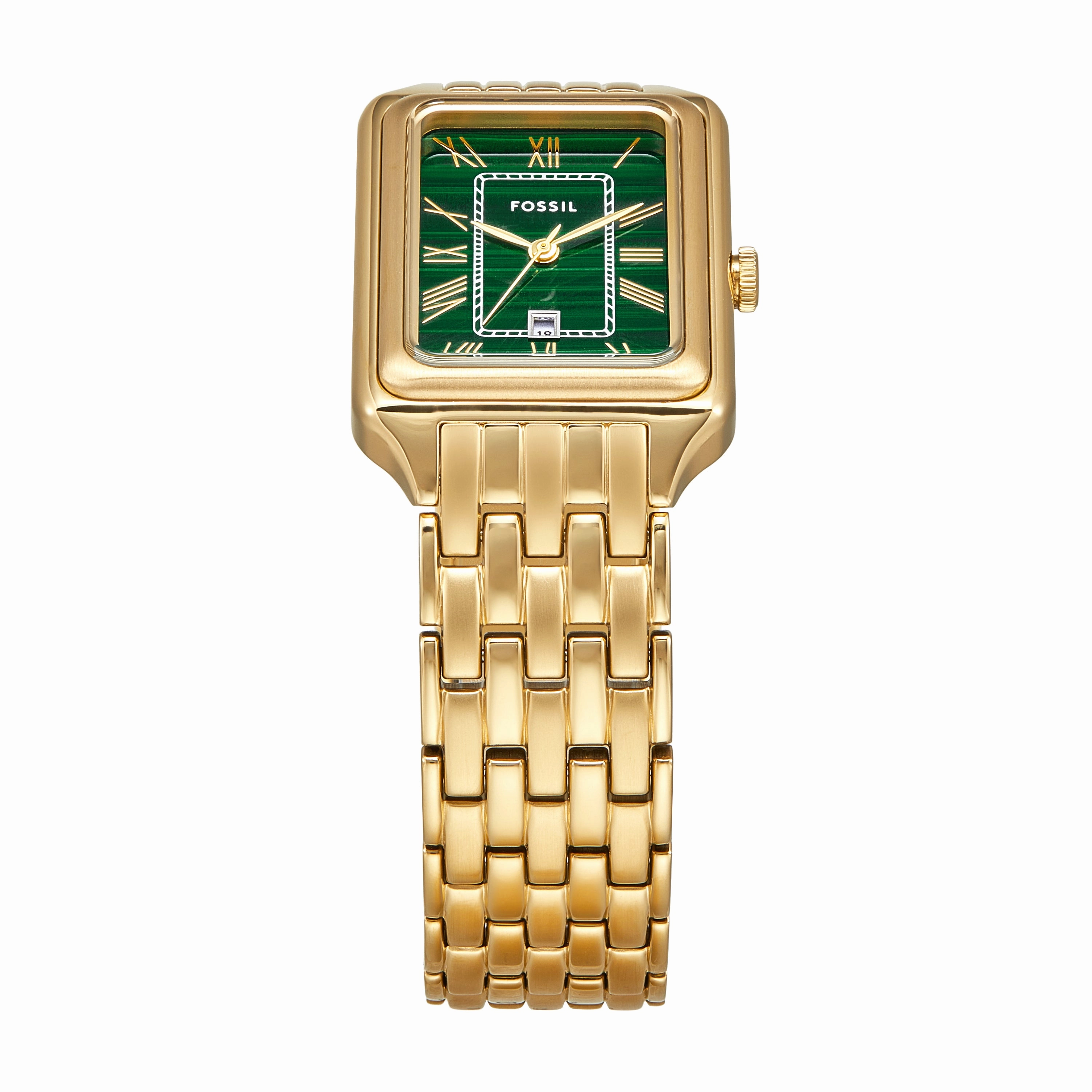 Fossil Raquel Gold-Tone Stainless Steel Date Watch ES5341