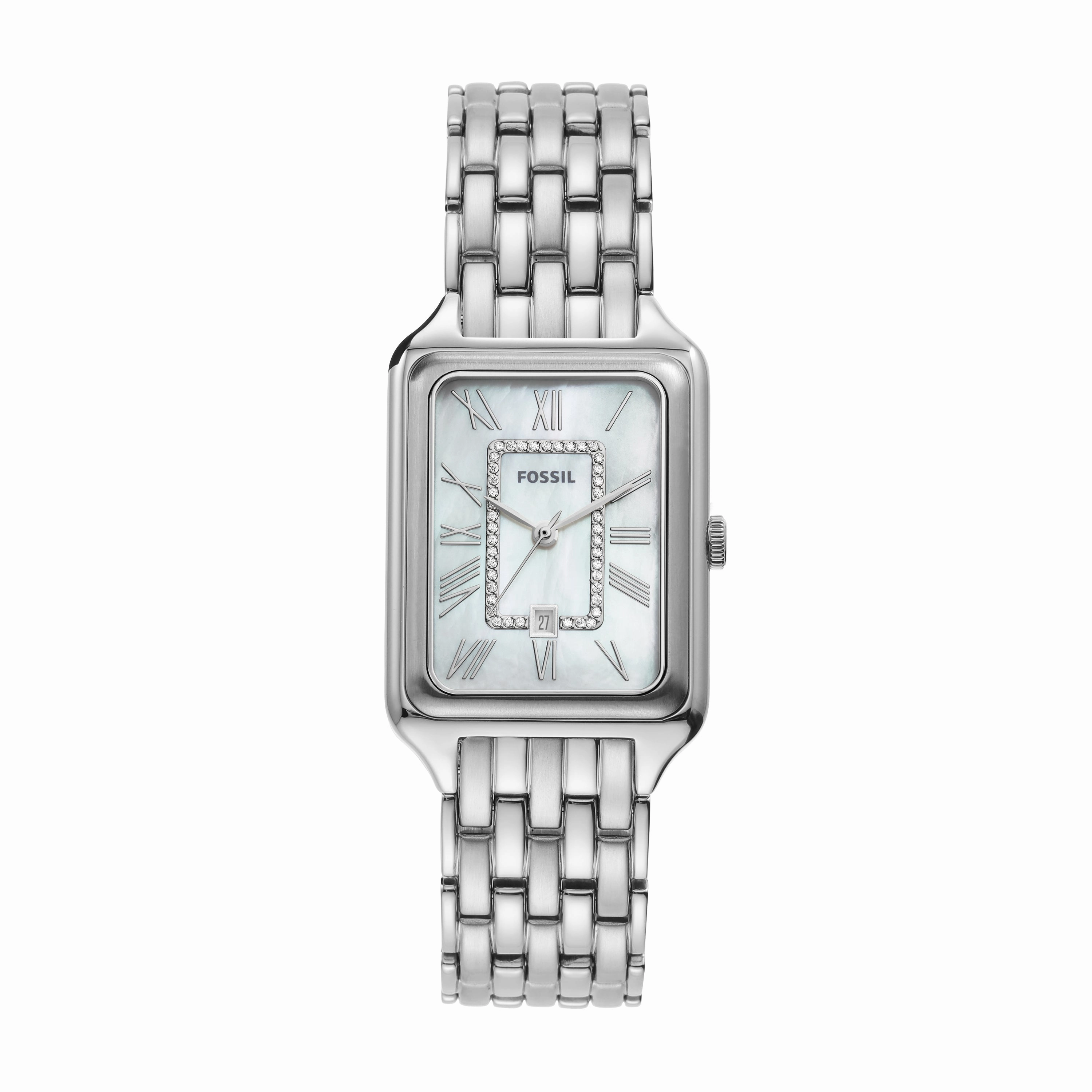 Fossil Raquel Stainless Steel Date Watch ES5306