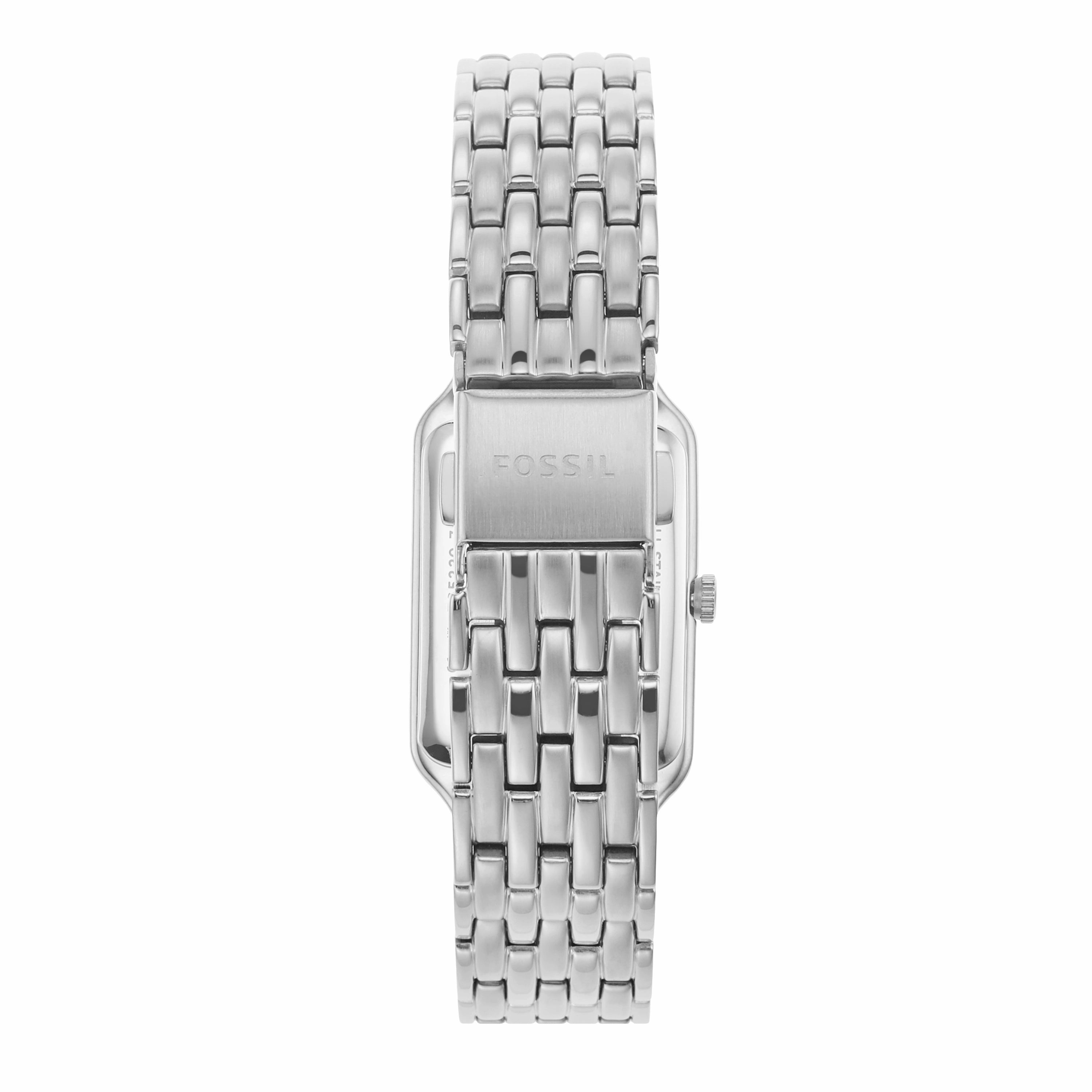 Fossil Raquel Three-Hand Date Stainless Steel Watch ES5221