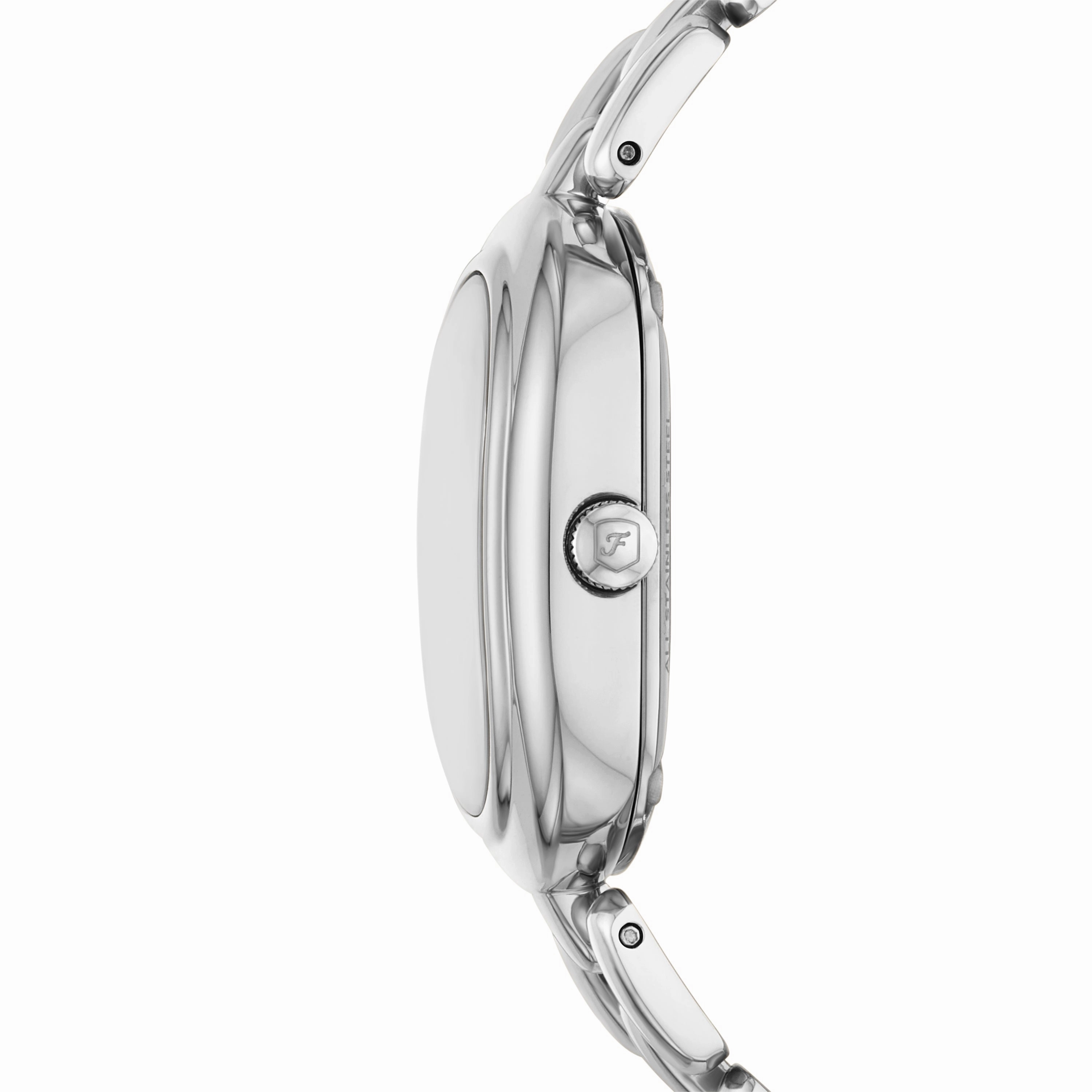 Fossil Sloan Three-Hand Silver Dial Stainless Steel Watch ES5381