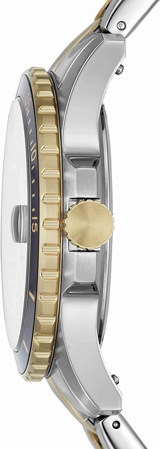 Fossil Three Hand Black Dial Mens Watch FS5653