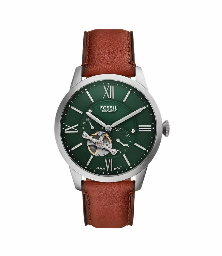 Fossil Townsman Multifunction Brown Leather Watch ME3265