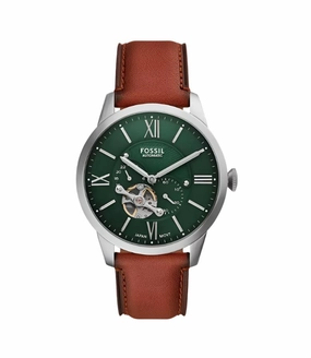 Fossil Townsman Multifunction Brown Leather Watch ME3265
