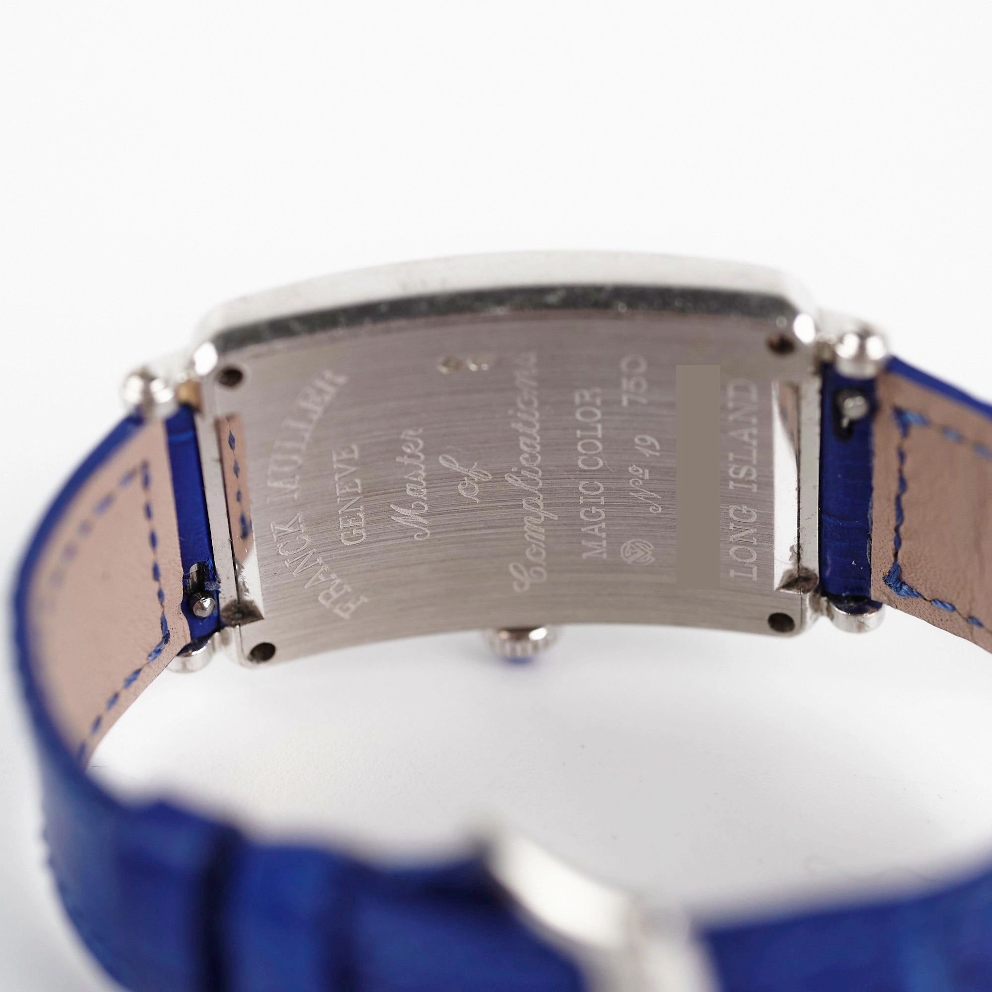 Franck Muller Long Island Watch 952 QZ COL Blue