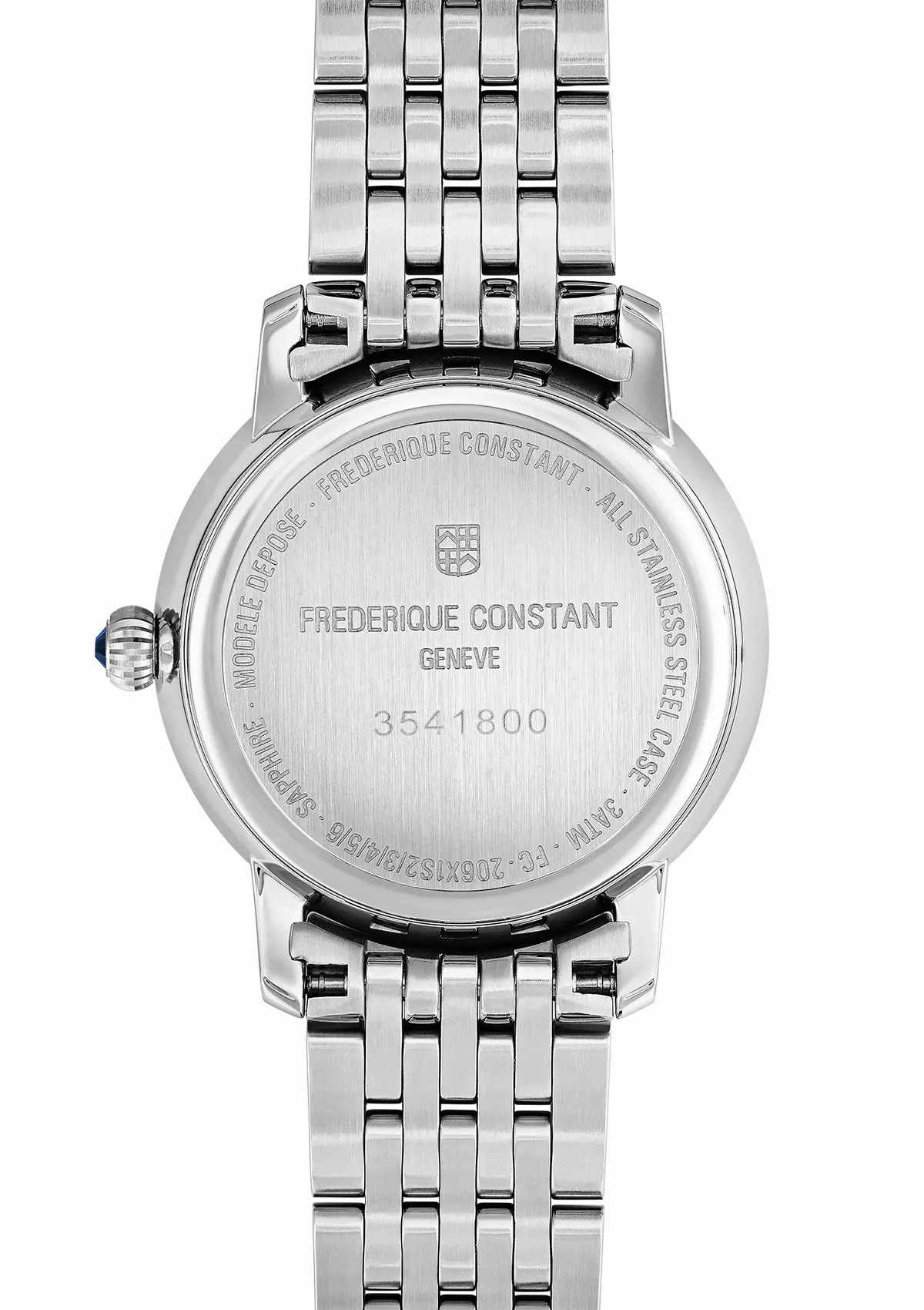 Frederique Constant Slimline Ladies Moonphase FC-206MPWD1S6B