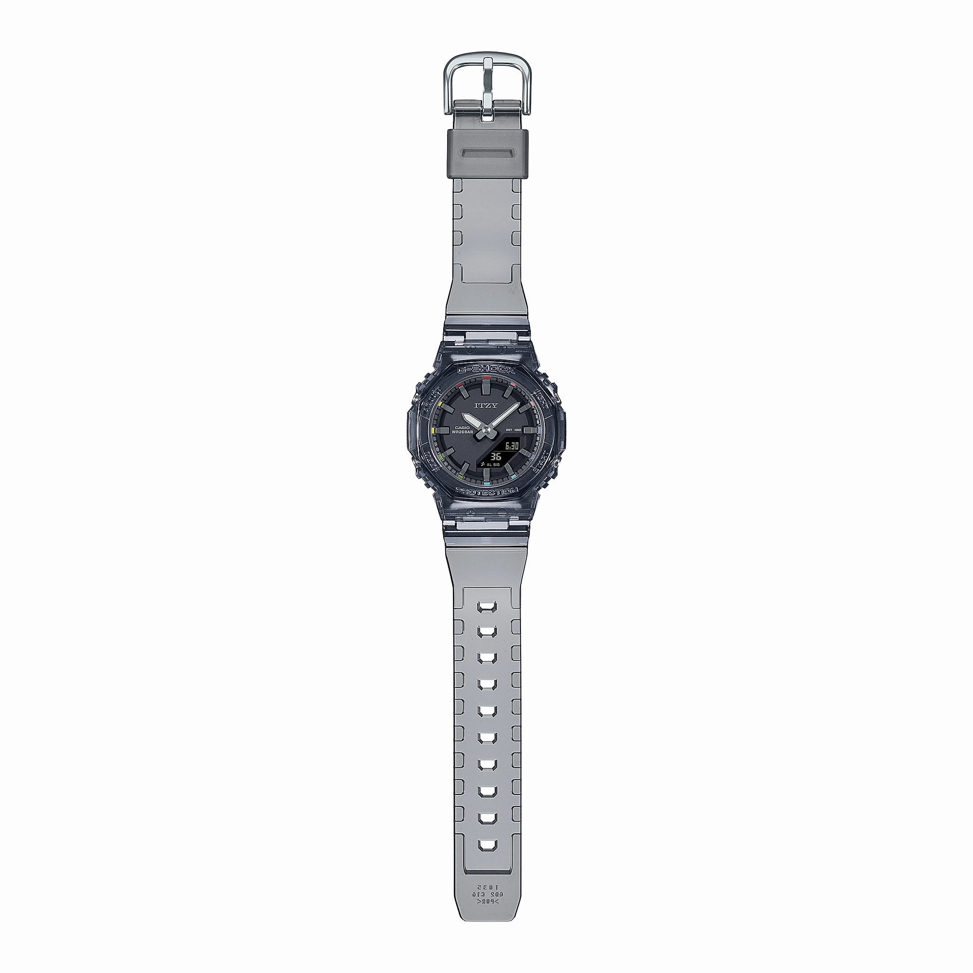 G-Shock Analog Digital Mid DUO Itzy Collaboration Resin Band Watch GMAP2100ZY-1A
