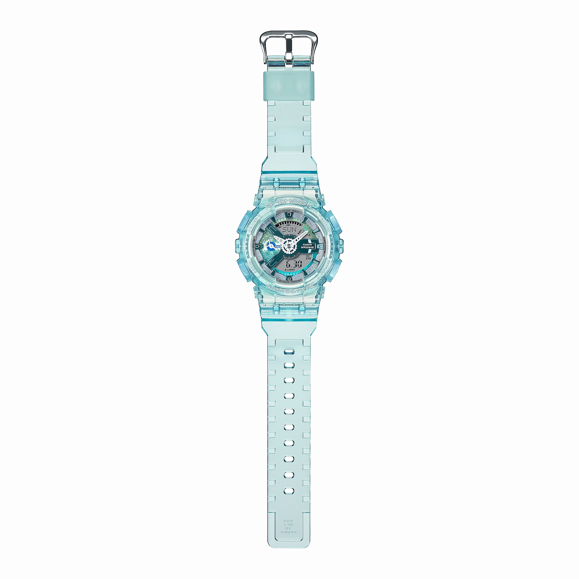 G-Shock Analog Digital Mid DUO Virtual World Resin Band Watch GMAS110VW-2A