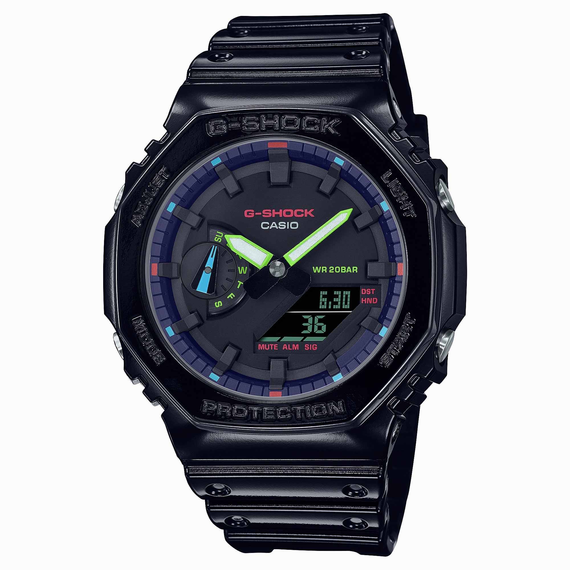 G-Shock CasiOak RGB Gamers Collection GA2100RGB-1A