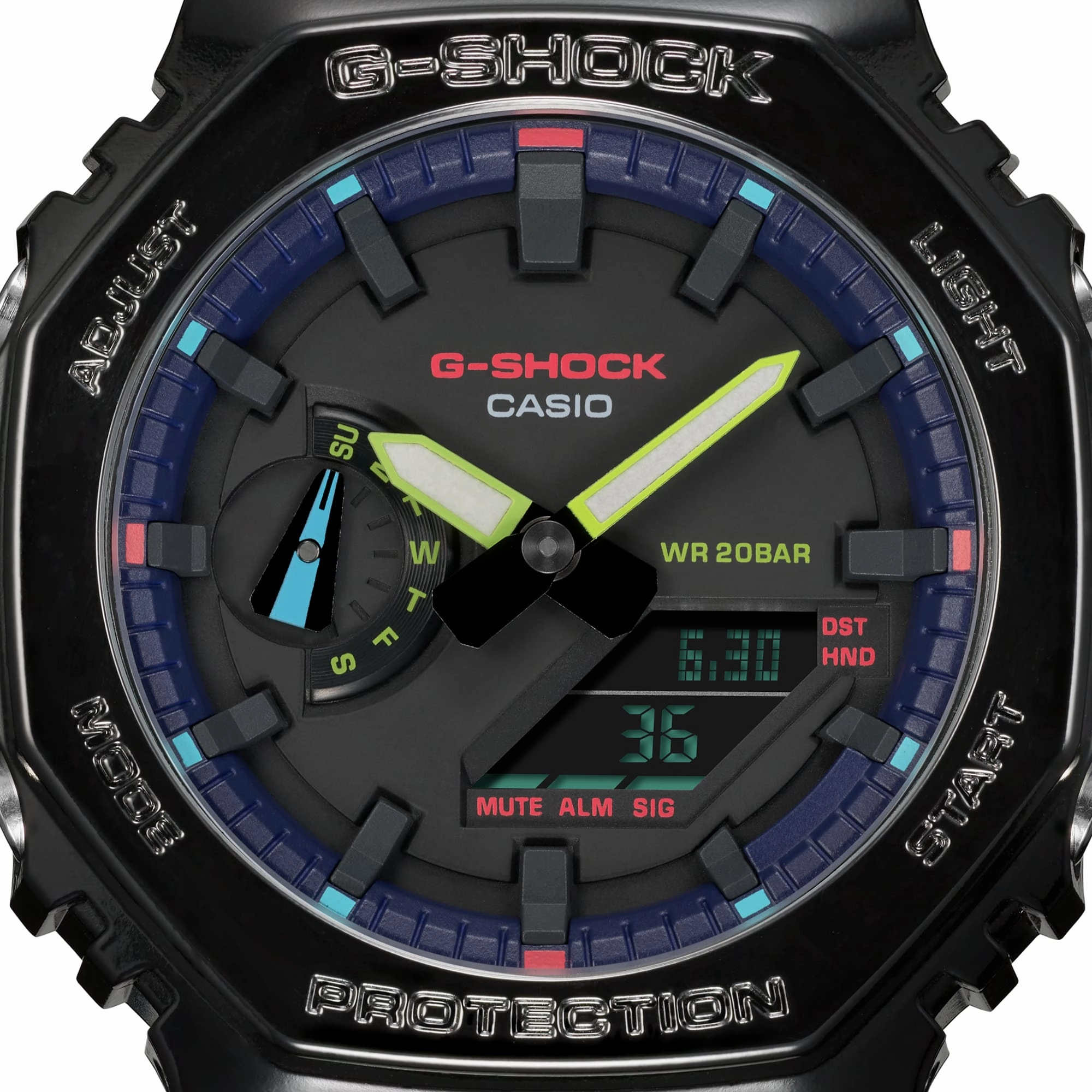 G-Shock CasiOak RGB Gamers Collection GA2100RGB-1A
