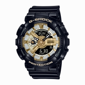 G-Shock Digital Black Resin Band Watch GMAS110GB-1A
