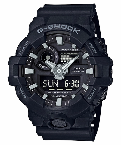 G-Shock Duo World Time Mens Watch GA700-1B