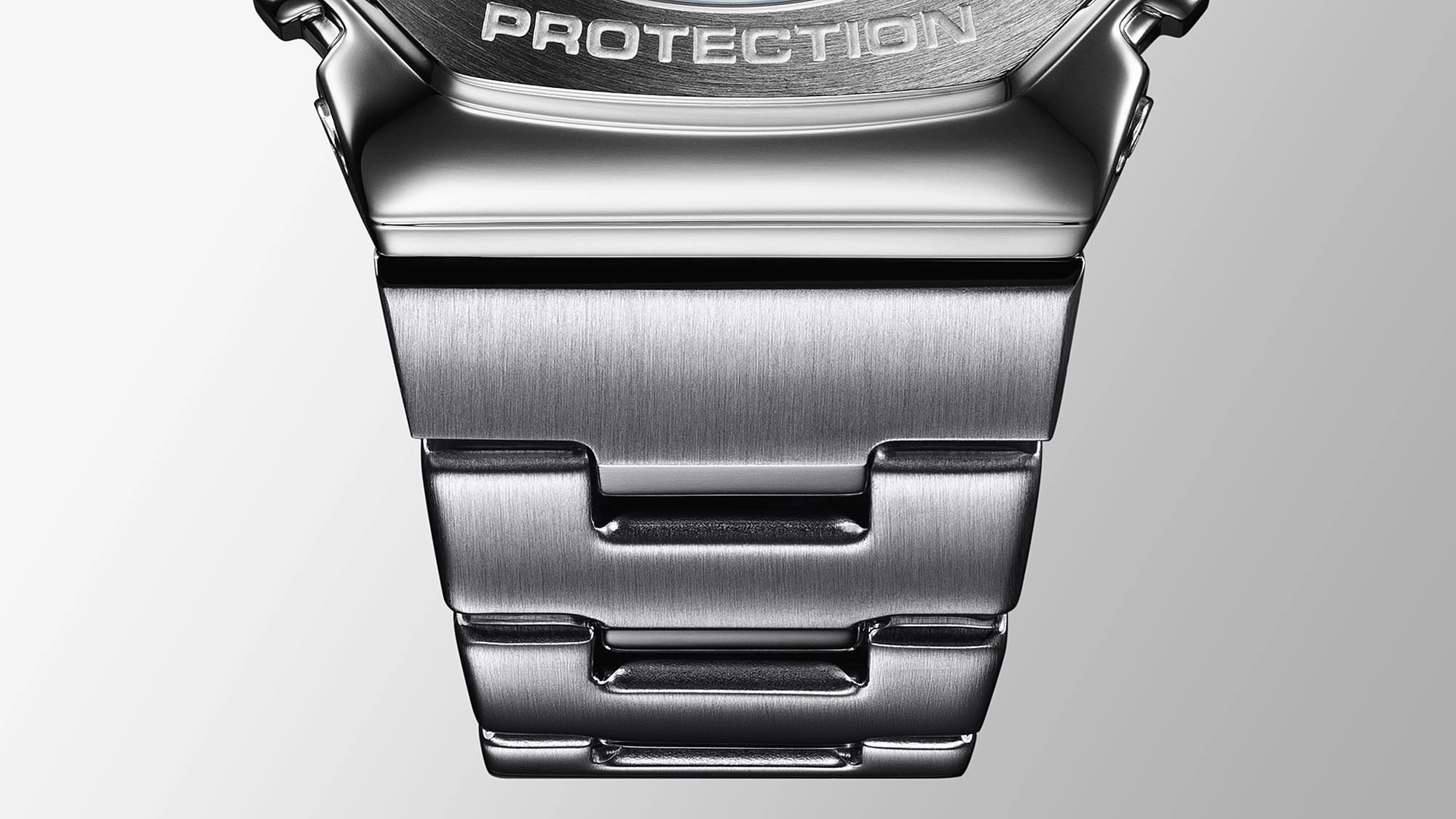 G-Shock G-Steel 2100 Series Blue Dial Stainless Steel Watch GM2110D-2A