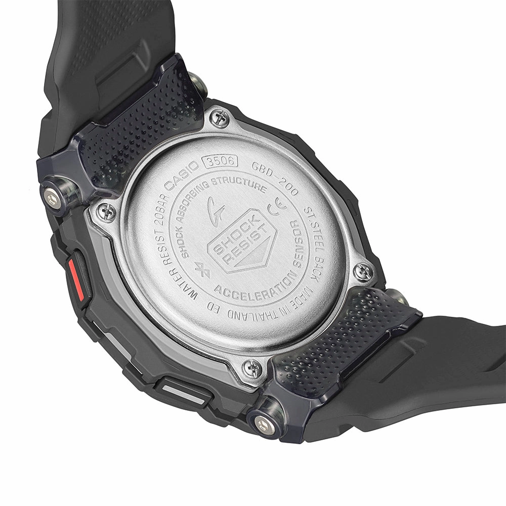 G-Shock GBD200-1 G-Squad Bluetooth