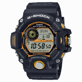 G-Shock Master of G Rangeman Black Resin Band Watch GW9400Y-1D