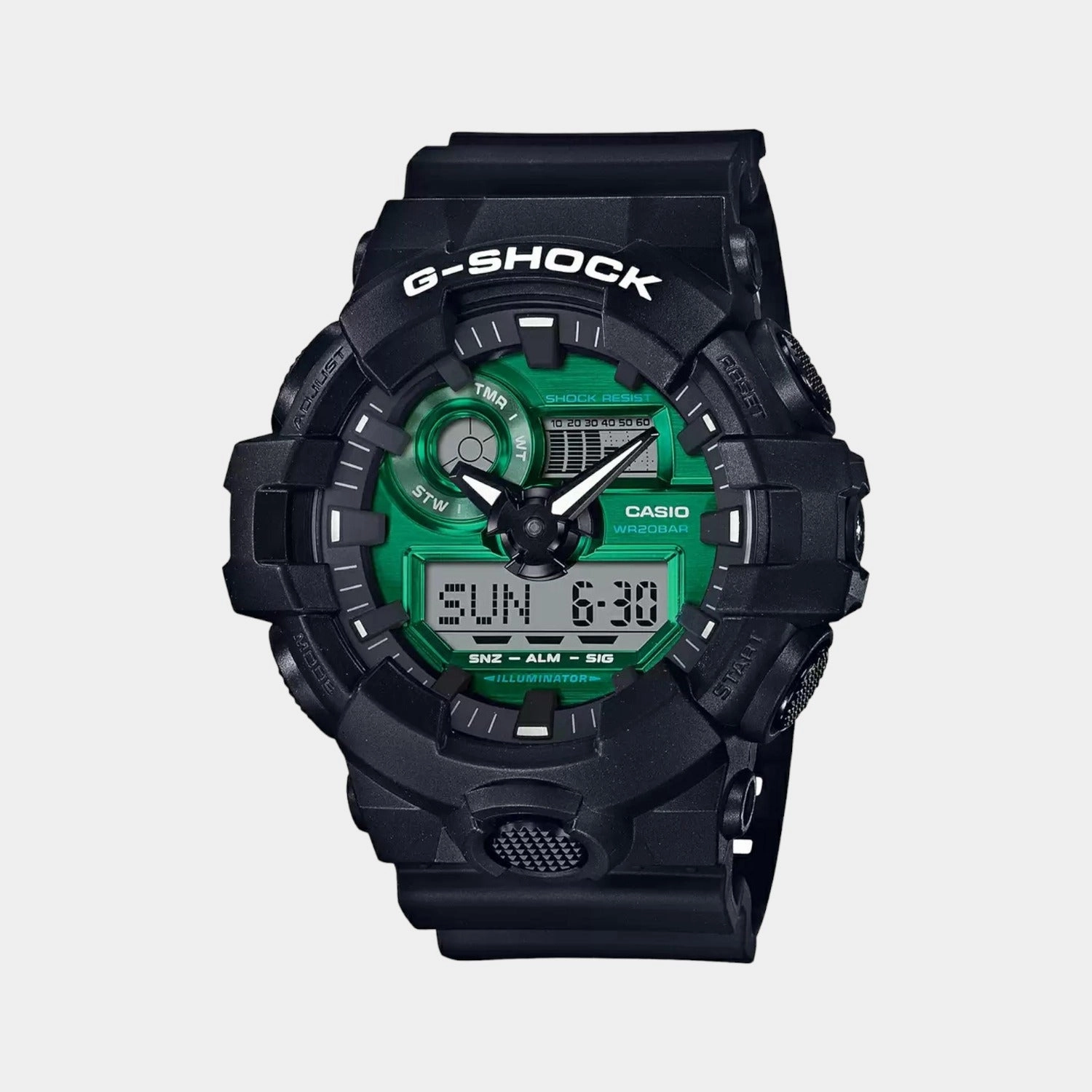 G-Shock Men's Analog-Digital Resin Watch G1128 - GA-700MG-1ADR