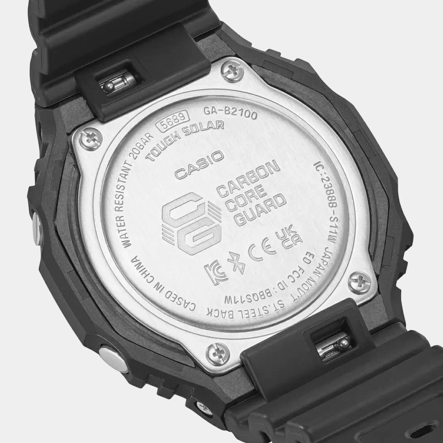 G-Shock Men's Black Analog-Digital Resin Watch G1242 - GA-B2100-1A1DR