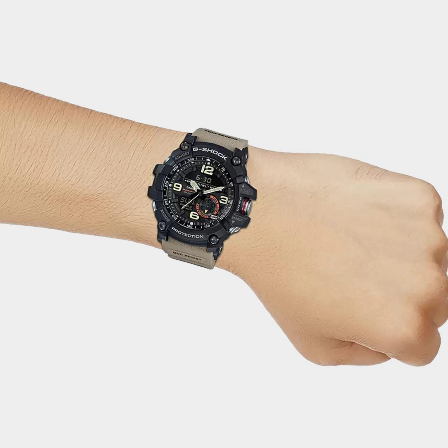 G-Shock Men's Black Dial Analog-Digital Resin Watch G661 - GG-1000-1A5DR