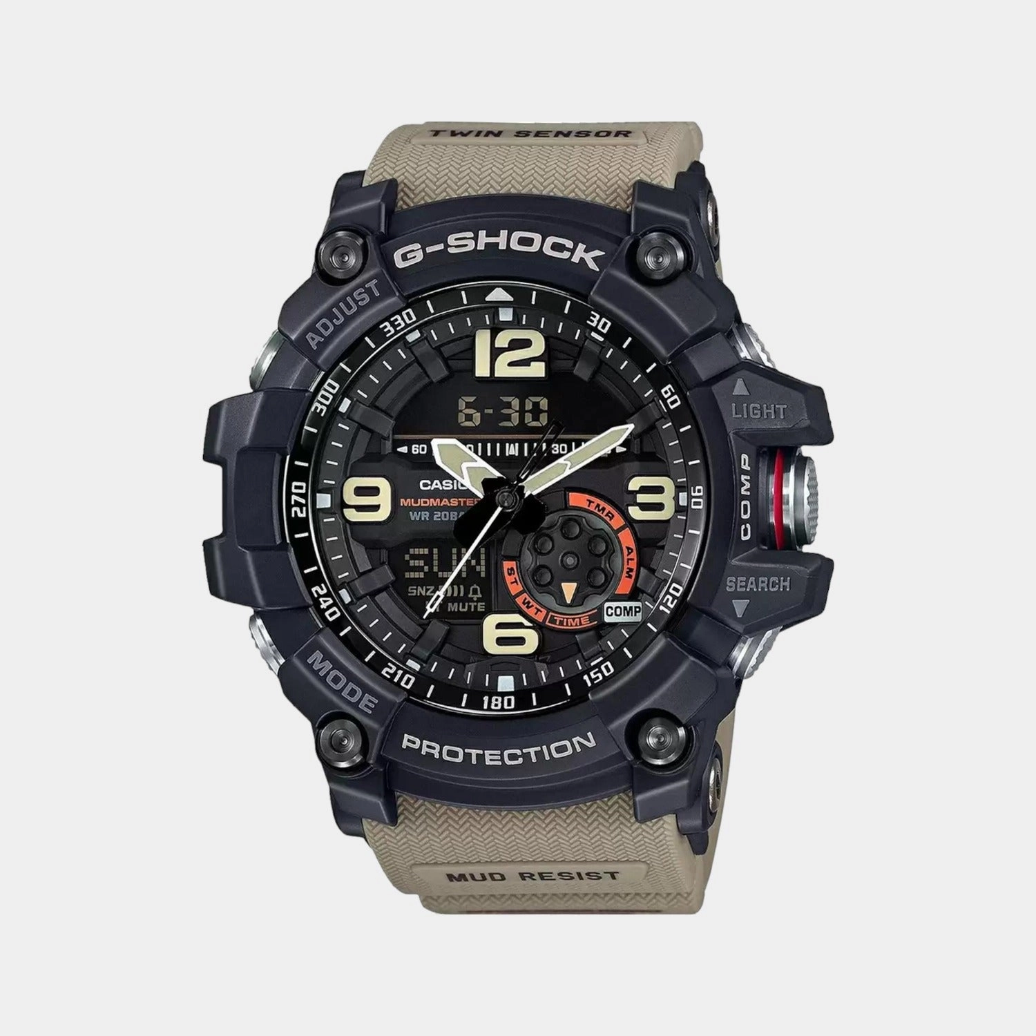 G-Shock Men's Black Dial Analog-Digital Resin Watch G661 - GG-1000-1A5DR