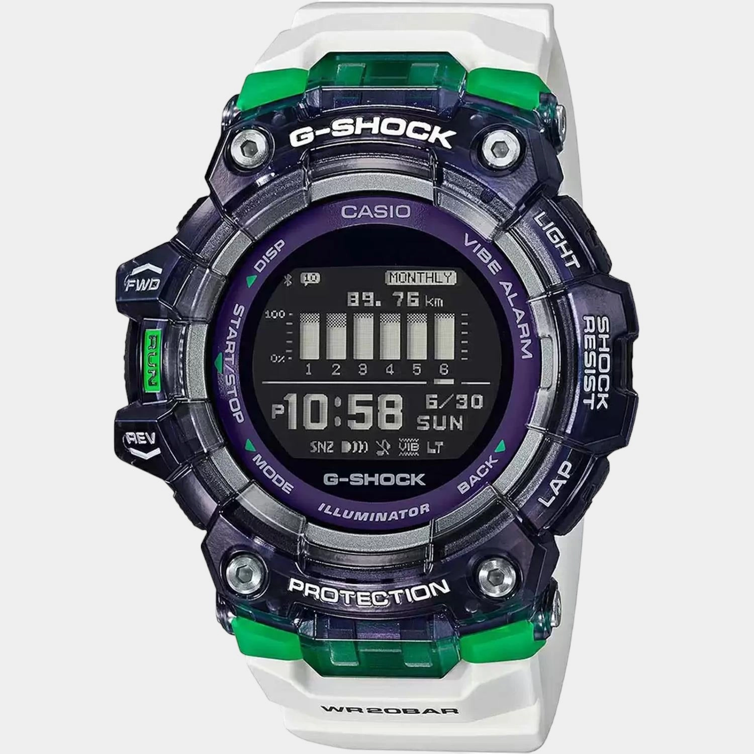 G-Shock Men's Digital Resin Watch G1093 - GBD-100SM-1A7DR