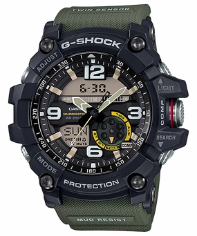 G-Shock Mudmaster Twin Sensor Rugged Watch with Super Illuminator GG1000-1A3