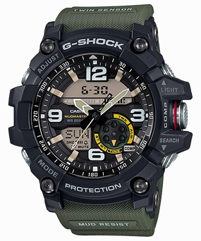 G-Shock Mudmaster Twin Sensor Rugged Watch with Super Illuminator GG1000-1A3