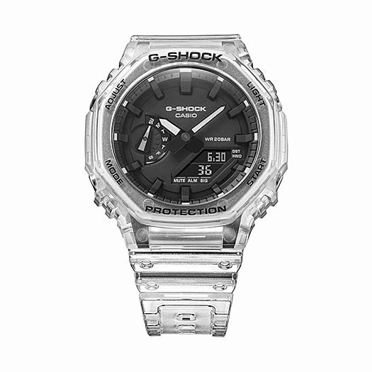 G-Shock Transparent CasiOak Carbon Core Guard Watch GA2100SKE-7A