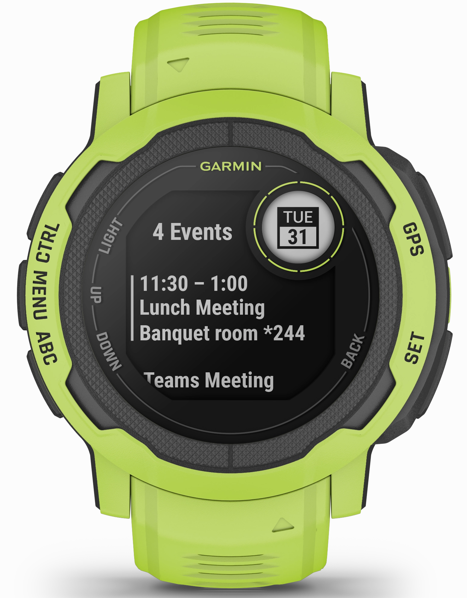 Garmin Instinct 2 GPS Electric Lime Smartwatch