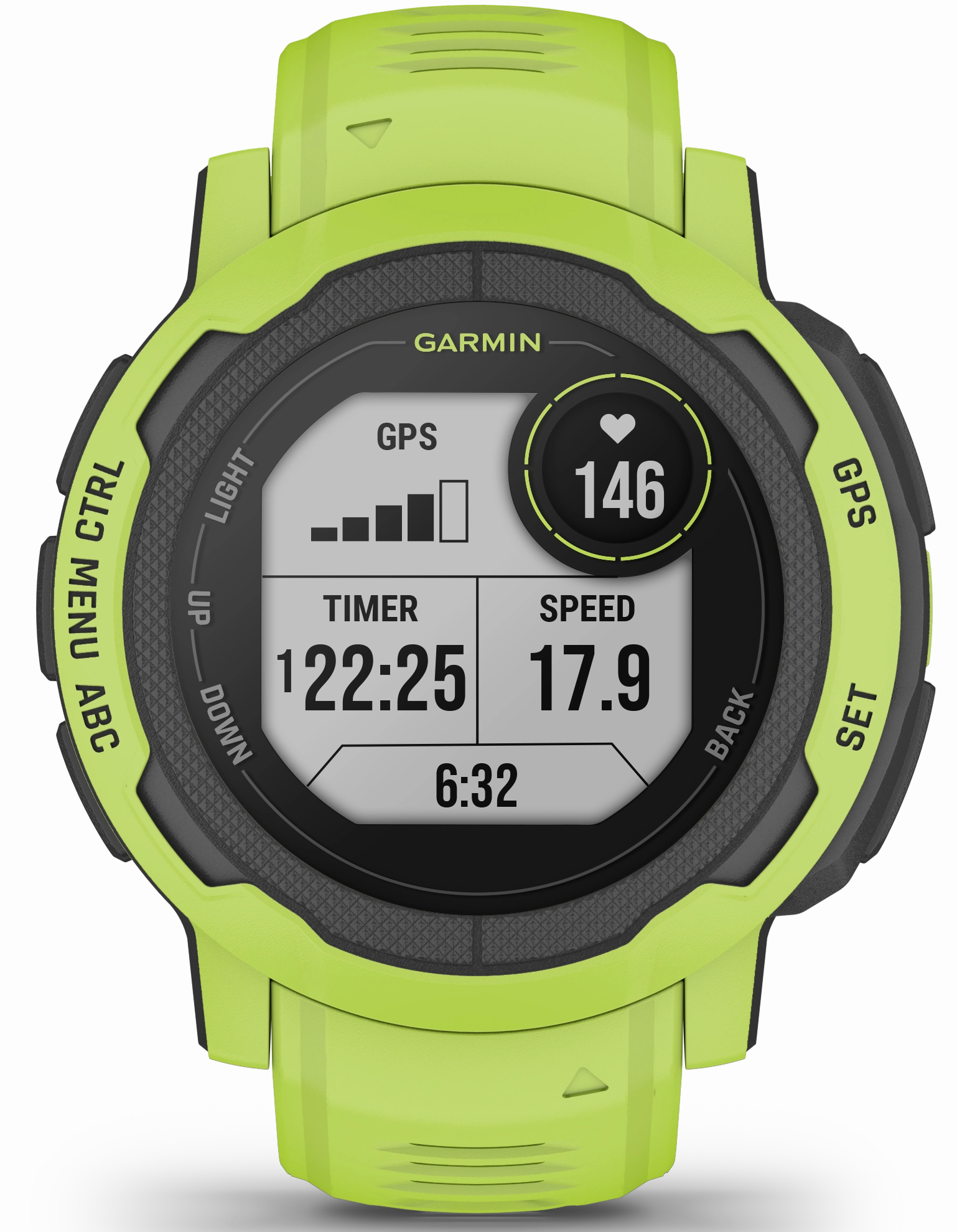 Garmin Instinct 2 GPS Electric Lime Smartwatch