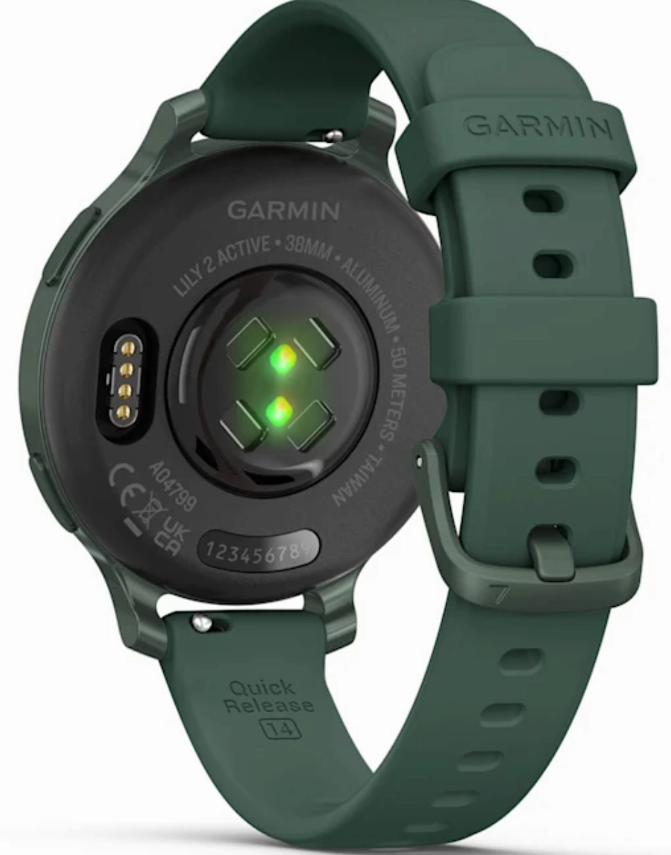 Garmin Lily 2 Active Jasper Green Watch